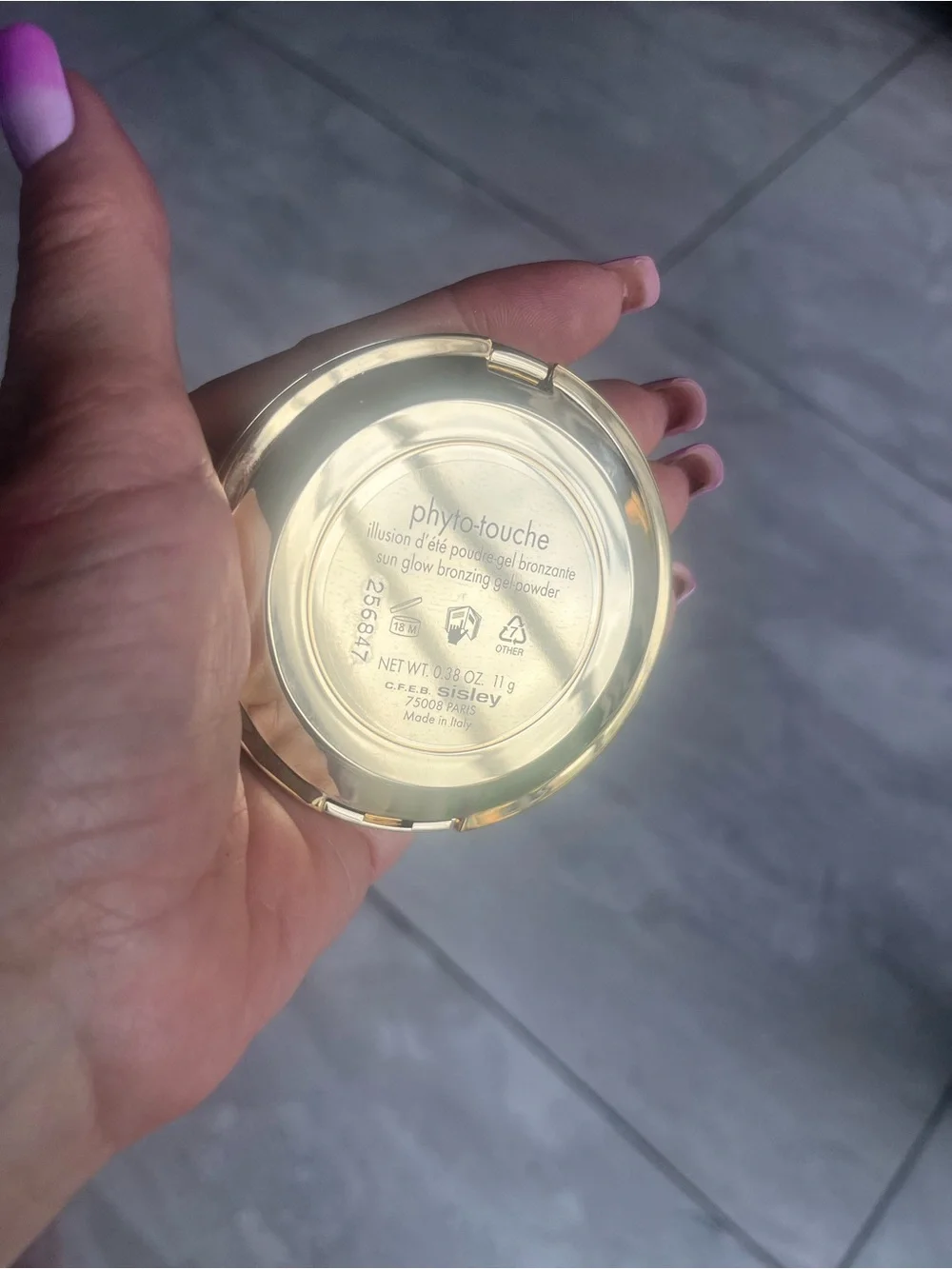 Sisley Phyto-Touche Illusion D'été Sun Glow Bronzing Gel-Powder new with box